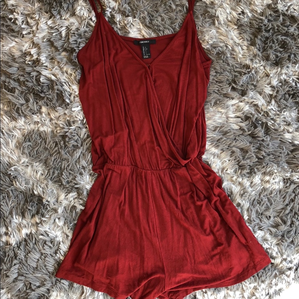 Rusty Red Romper